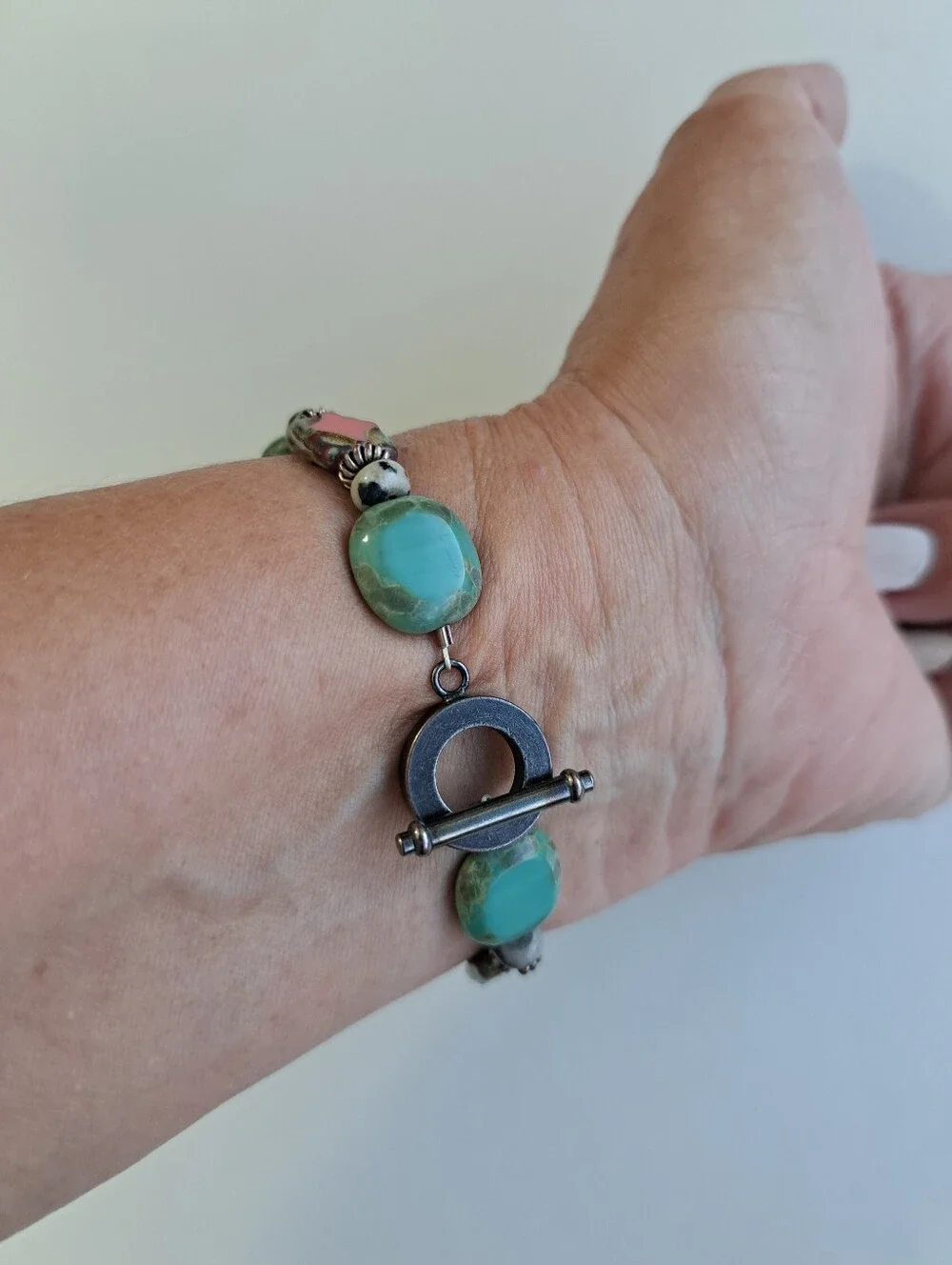 Casual Semi-Precious Bracelet